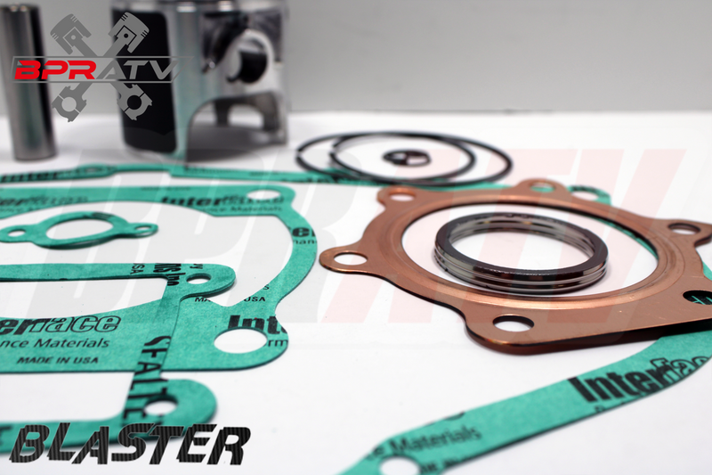 88-06 Yamaha Blaster 200 YFS200 66mm Stock Bore Piston Kit & COMPLETE Gasket Kit
