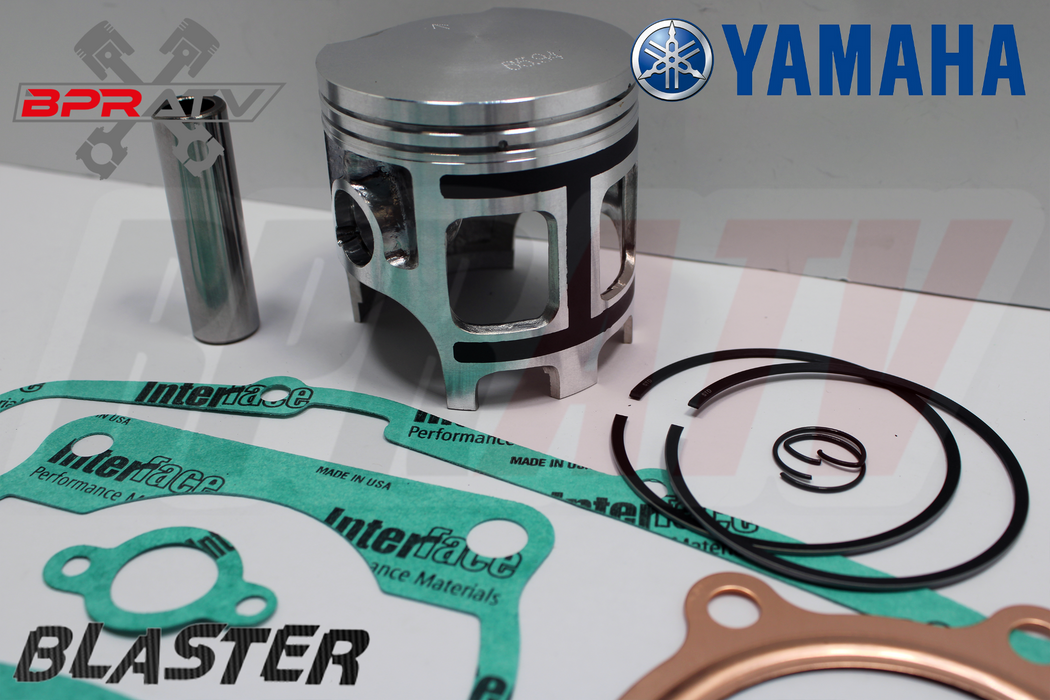 88-06 Yamaha Blaster 200 YFS200 66mm Stock Bore Piston Kit & COMPLETE Gasket Kit