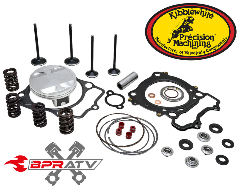 Honda CRF450R CRF 450R Kibblewhite Top End Piston Rebuild Kit Valves & Cylinder