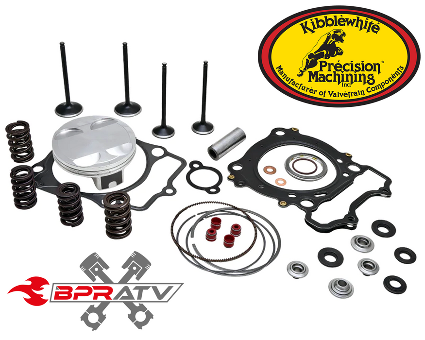 07-08 Honda CRF 450R Kibblewhite Top End Piston Rebuild Kit Valves Cylinder Kit