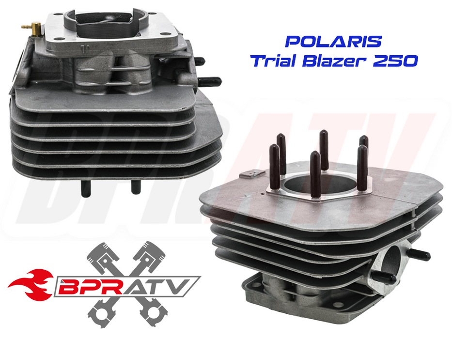 Polaris Trail Blazer 250 Top End Rebuild Kit WISECO Piston Cylinder Gaskets 72mm