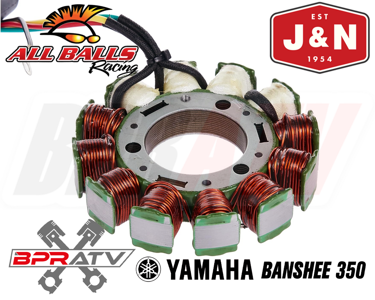 Yamaha Banshee 350 YFZ 350 All Balls Stator & Pro Design Adjustable St