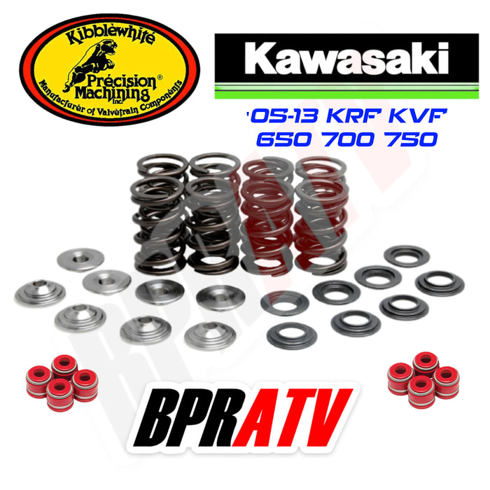 05-13 Kawasaki KRF KVF650 700 750 Kibblewhite Titanium Valve Springs Spring Kit