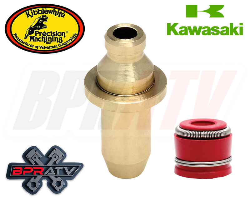 Brute Force Teryx 650 750 Kibblewhite Head Intake Exhaust Valve Guide Viton Seal