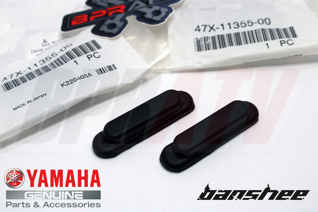 Banshee 350 YFZ 350 GENUINE Yamaha OEM Cylinder Seal Seals Cooling Plugs 1 PAIR