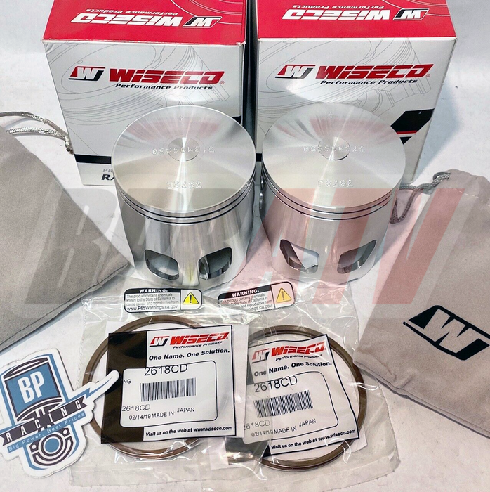 Yamaha Banshee 350 65mm +1mm Wiseco Pro Lite Pistons Bearings & Gaskets Set Kit