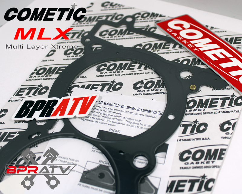 Polaris RZR XP XPT TURBO Cometic MLX 4-Layer Head Gasket Kibblewhite RED Seals