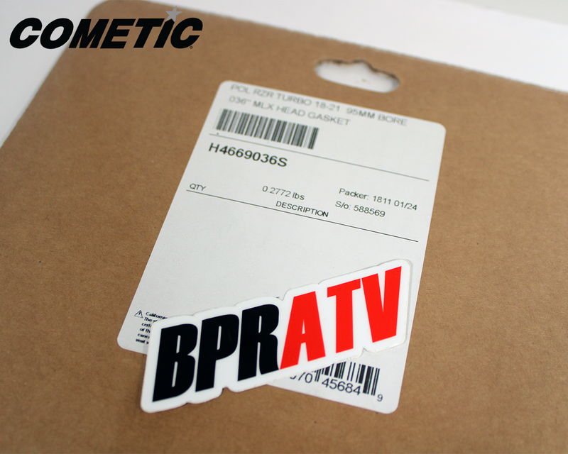 Polaris RZR XP XPT TURBO Standard Bore 93mm 95mm Cometic MLX 4-Layer Head Gasket