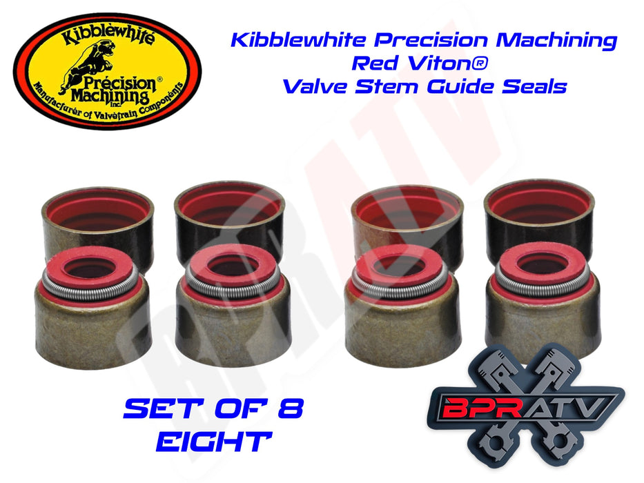 04-06 Kawasaki Prairie 700 KVF700 Exhaust Intake Valves & Kibblewhite Stem Seals
