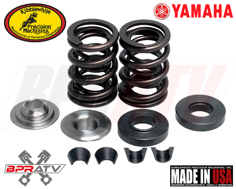 Kodiak 450 YFM450 YFM 450 Kibblewhite Racing Spring Kit Valve Stem Seals 18-21*