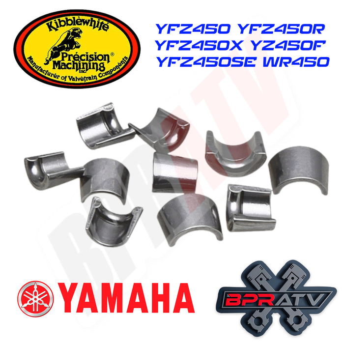 Yamaha YFZ450R YFZ 450R Kibblewhite TITANIUM Valves Springs Kit Seals & KEEPERS