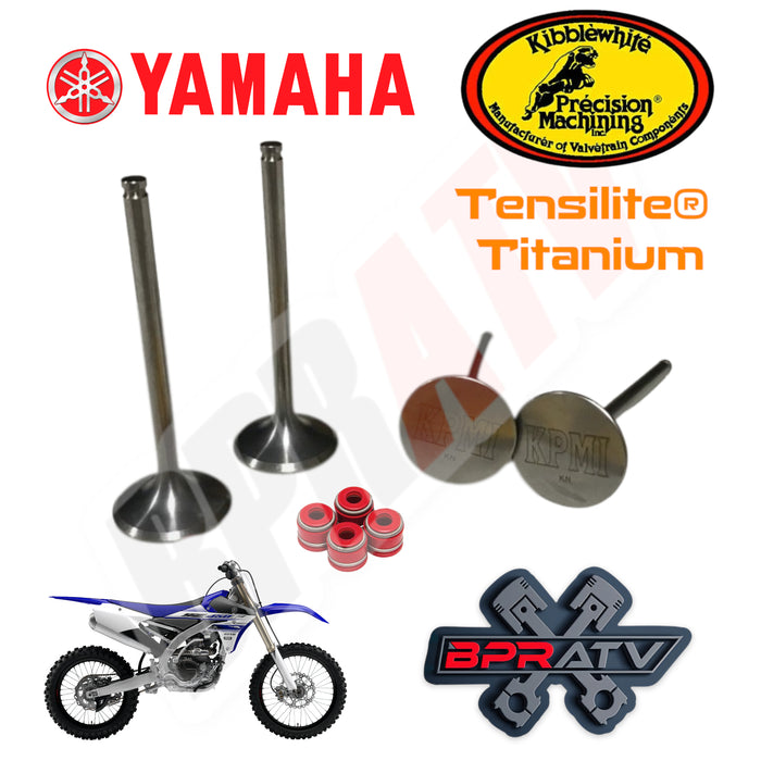 19-22 Yamaha YZ250F YZ WR 250F Kibblewhite TITANIUM Intake Exhaust Valves Seals
