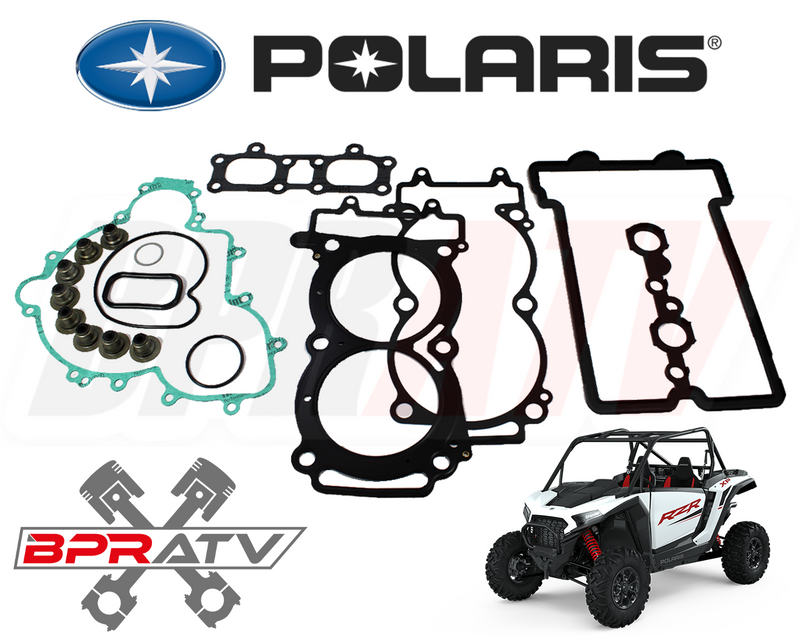 16-20 Polaris RZR XP1000 XP 1000 XP 4 Complete Stock Bore Gasket Kit Valve Seals