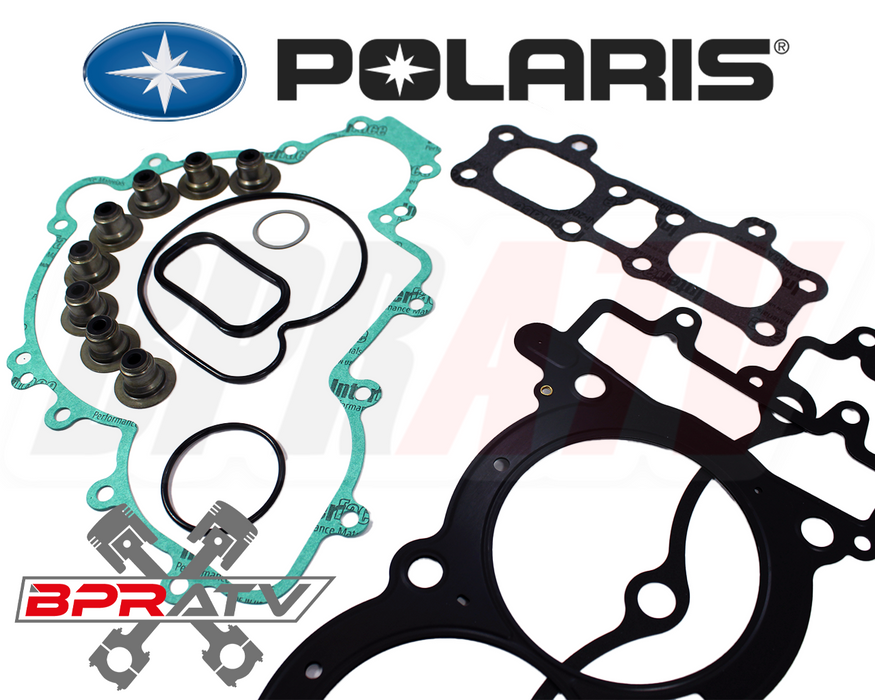 16-18 Polaris ACE 900 ACE900 93mm Complete Stock Bore MLS Gasket Kit Valve Seals