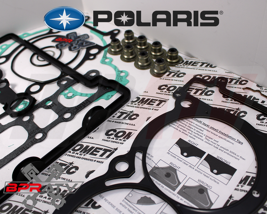 16-20 Polaris General 1000 XP Stock Bore Complete Gasket Kit COMETIC Head Gasket