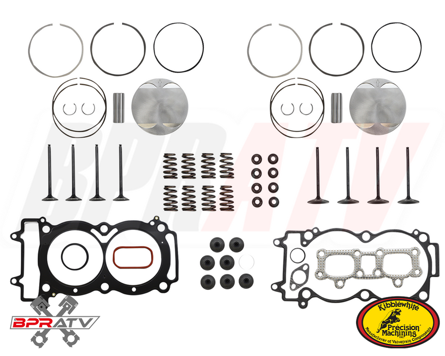 20 21 Polaris RZR RS1 EPS Kibblewhite Valves Head Service Pistons & Cylinder Kit