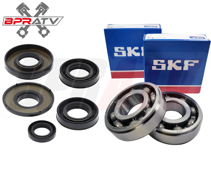 Kawasaki KFX80 KFX 80 OEM Upgrade Crankshaft Crank Main Bearings & Oil Seal Kit