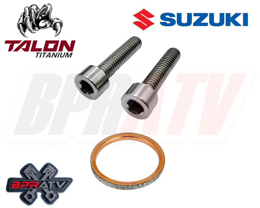 Suzuki GSX-R600 GSX R750 R1000 R1100 TITANIUM Exhaust Manifold Gasket Repair Kit