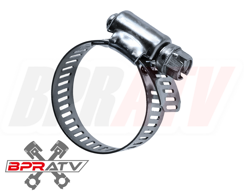 Yamaha Banshee Coolant Tube SILICONE O-Ring Circlip Clamps to Clutch Cover Fix