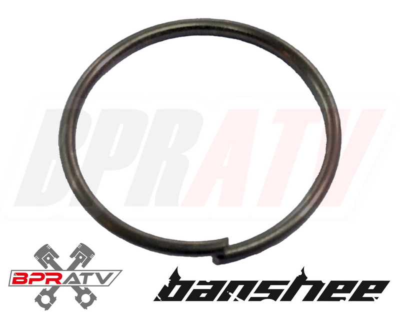 Yamaha Banshee Coolant Tube SILICONE O-Ring Circlip Clamps to Clutch Cover Fix