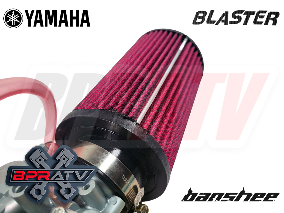 Yamaha Blaster YFS200 YFS 200 K&N Style Air Filter Pod 5" 26mm Stock Mikuni PWK