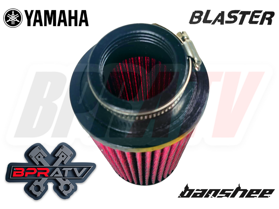 BPRATV Yamaha Blaster YFS200 Banshee 350 K&N Style Air Filter Pod 6" 26mm PWK