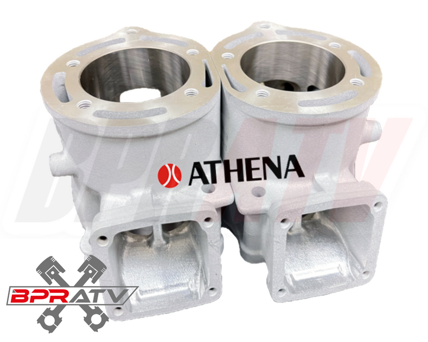 Banshee Athena 400cc 68 Big Bore Cylinders WISECO Pistons Pro Design Head Domes
