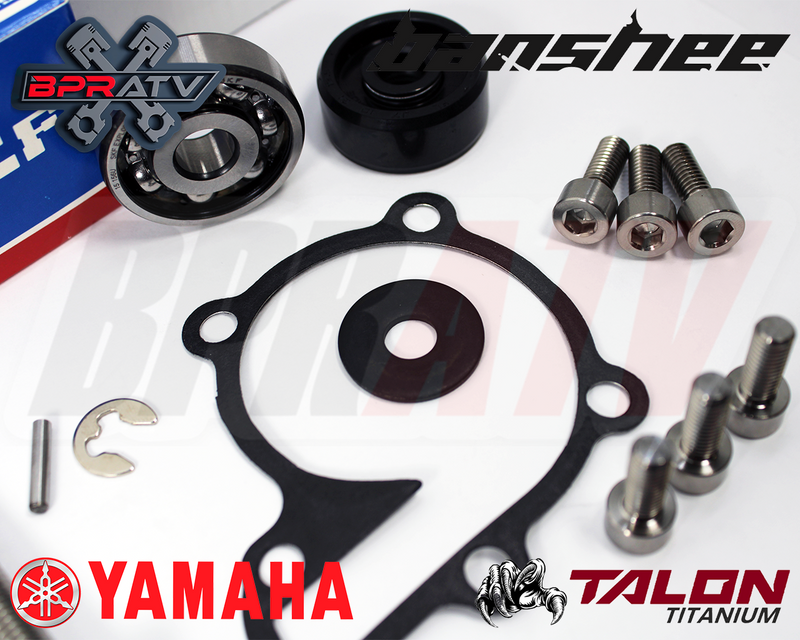 Banshee Billet Water Pump Rebuild Kit & CNC Titanium Clutch Pusher Upgrade Kit