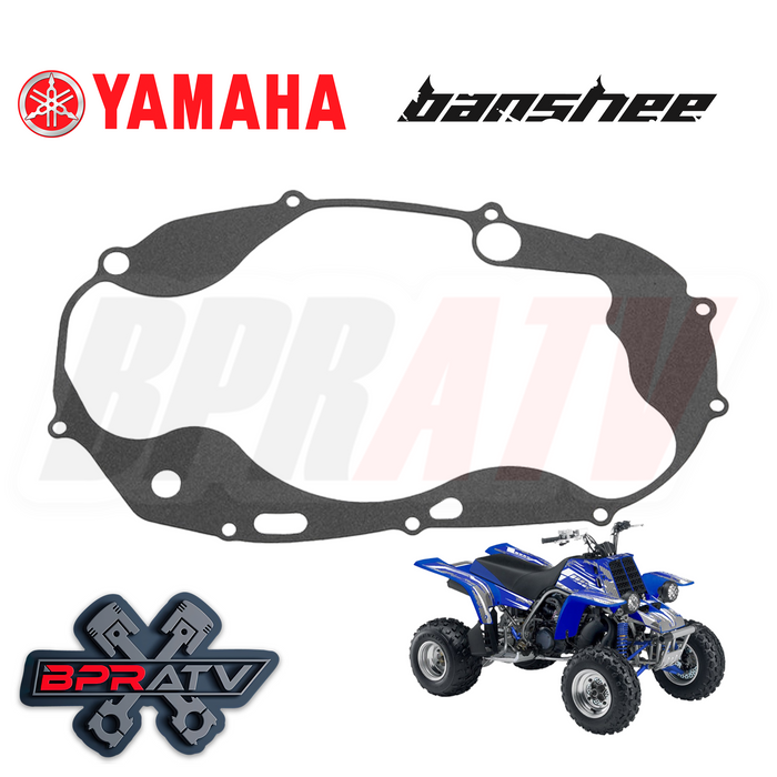 Yamaha Banshee YFZ 350 WISECO CNC Black Billet Heavy Duty Clutch Basket & Gasket