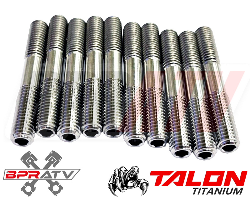 Yamaha Banshee 350 Pro Design Cool Head TITANIUM Stud Kit Nuts O-Rings Gaskets