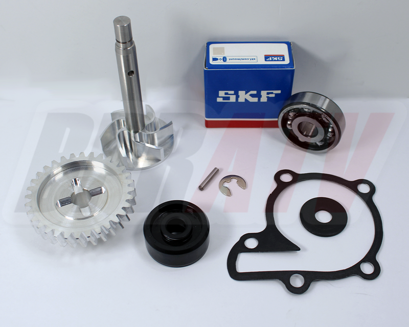 Banshee BILLET Water Pump Gear Impeller Bearing Seal Gasket Upgrade Repair Kit