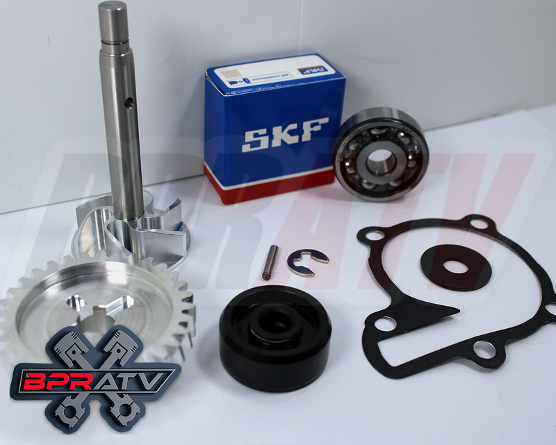Yamaha Banshee BPRATV Billet Water Pump Rebuild CNC Titanium Clutch Pusher Kit