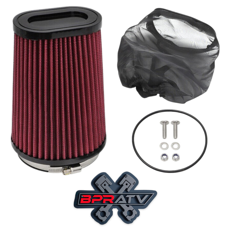 BPRATV Pro Flow Air Intake K&N YA-3502 High Flow Filter Kit Yamaha Banshee 350
