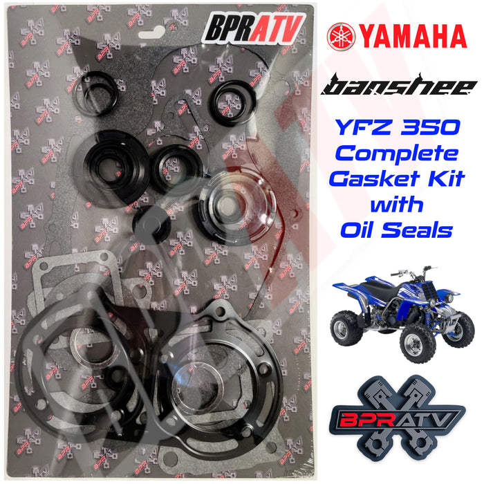 BPRATV Yamaha Banshee YFZ350 YFZ 350 Complete Gasket Kit Oil Seal Kit 1986-2006