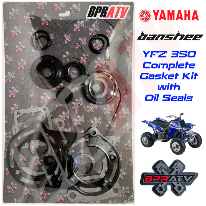 Yamaha Banshee 64mm Stock VALUE Rebuild Kit Crank Wiseco Pistons Gaskets Seals