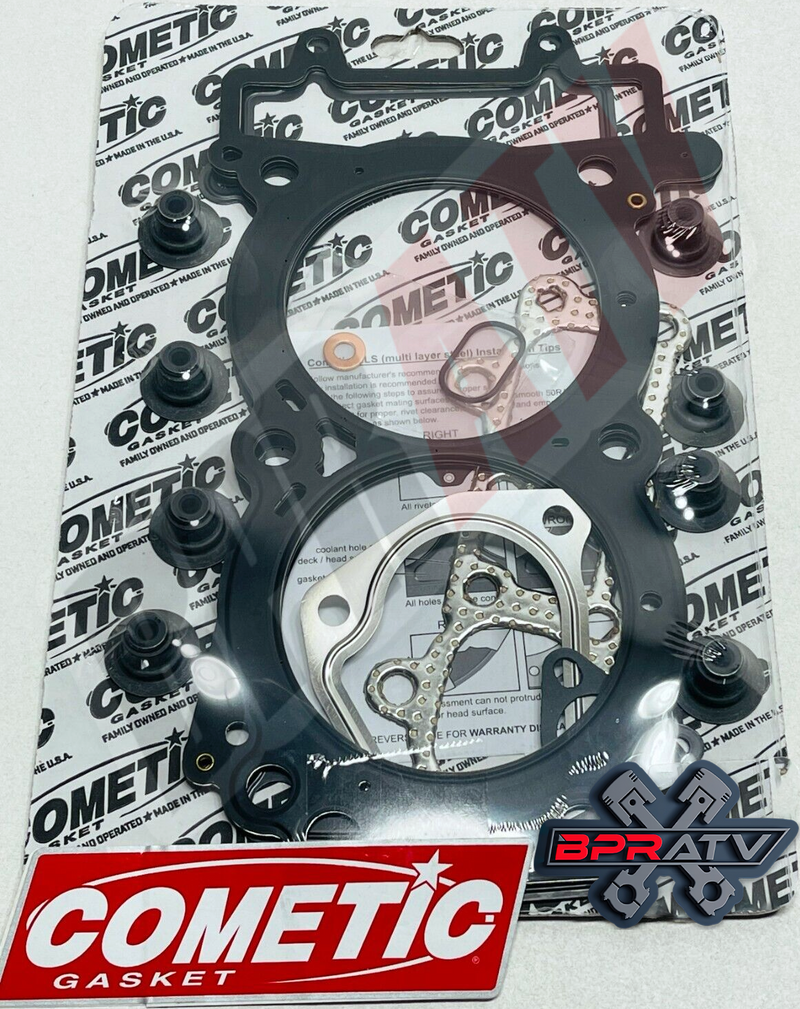 RZR XP XPT TURBO OEM Bore Cometic Top End Gasket TITANIUM Cylinder Head Stud Kit