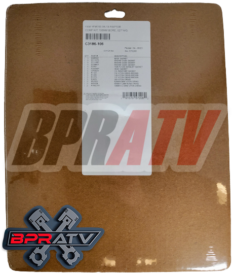 Yamaha Raptor 700 YFM 700 YFM700 102mm 103 COMPLETE Big Bore COMETIC Gasket Kit