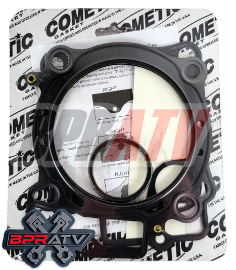 06+ TRX450R TRX 450R 100mm 490c Pump Gas CP Piston Top End Big Bore Cylinder Kit