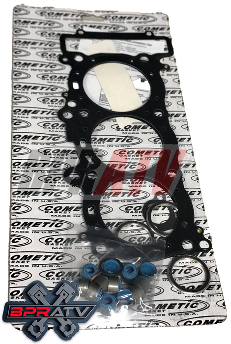 Arctic Cat Wildcat XX OEM Bore 80mm 10.5:1 TURBO CP Pistons 3 Cometic Gasket Kit