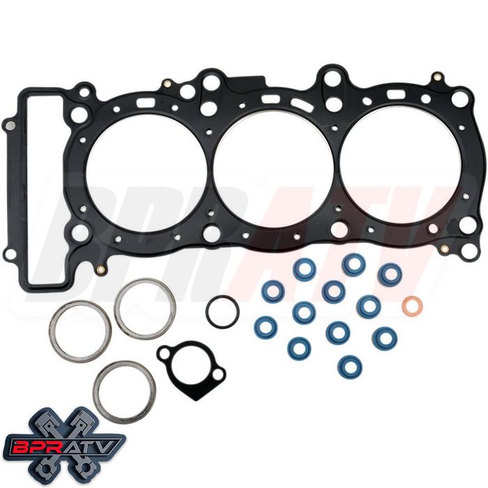 Arctic Cat Wildcat XX OEM Bore 80mm 11.5:1 CP Pistons Set 3 Cometic Gasket Kit