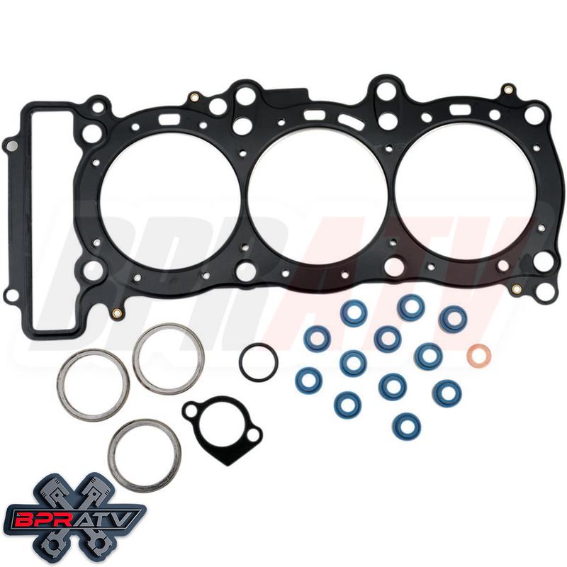 Arctic Cat Wildcat XX OEM Bore 80mm 10.5:1 TURBO CP Pistons 3 Cometic Gasket Kit