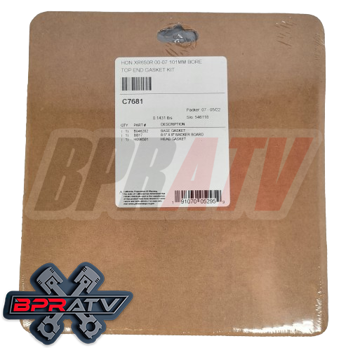 Honda XR650R XR 650R 100mm Stock Standard Bore Cometic Top End Gasket Kit C7681