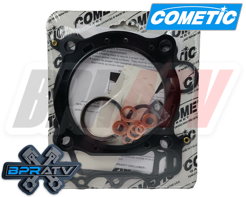 Yamaha YFZ450 YFZ 450 Kibblewhite Intake Exhaust Valves RED Seals Cometic Gasket