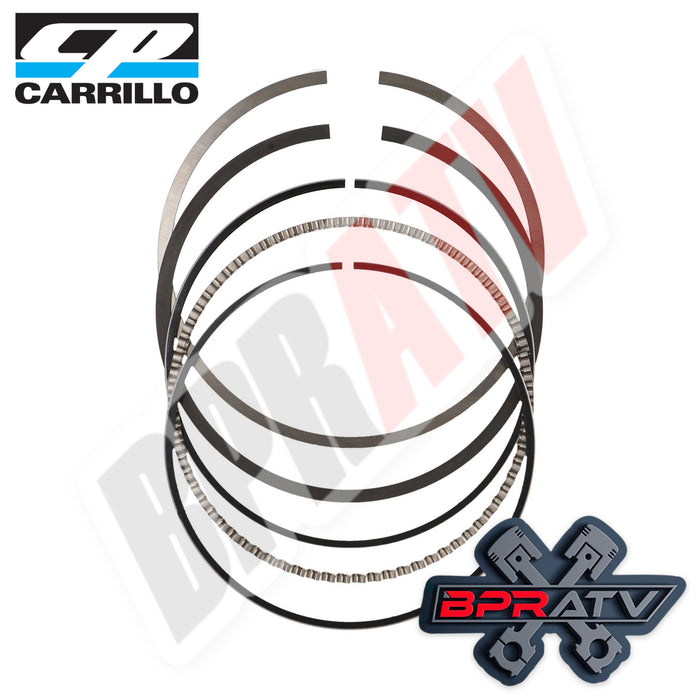 02-16 Honda CRF450R CRF 450R Stock 100mm Big Bore CP Carrillo Piston Rings Only