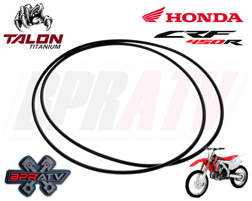 02-08 Honda CRF450R CRF 450R 450X BPR Talon Titanium Clutch Cover Bolt Bolts Kit