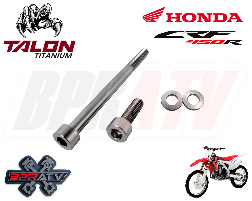 09-16 Honda CRF450R CRF 450R BPRATV Titanium Oil Filter Cover Bolt Bolts Kit