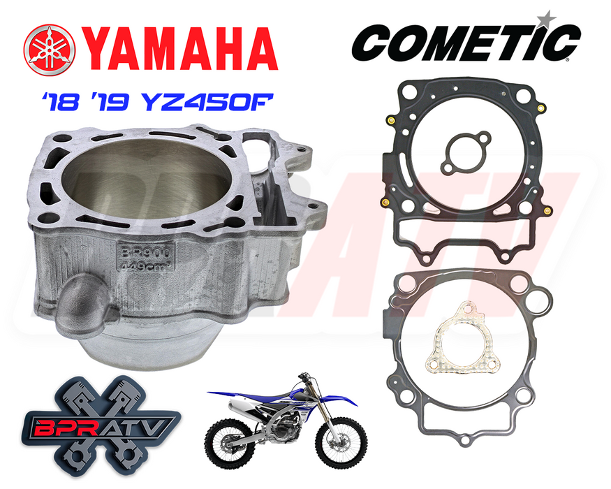 18 19 Yamaha YZ450F YZ 450F Stock Bore Cylinder Wiseco Piston Top Rebuild Kit