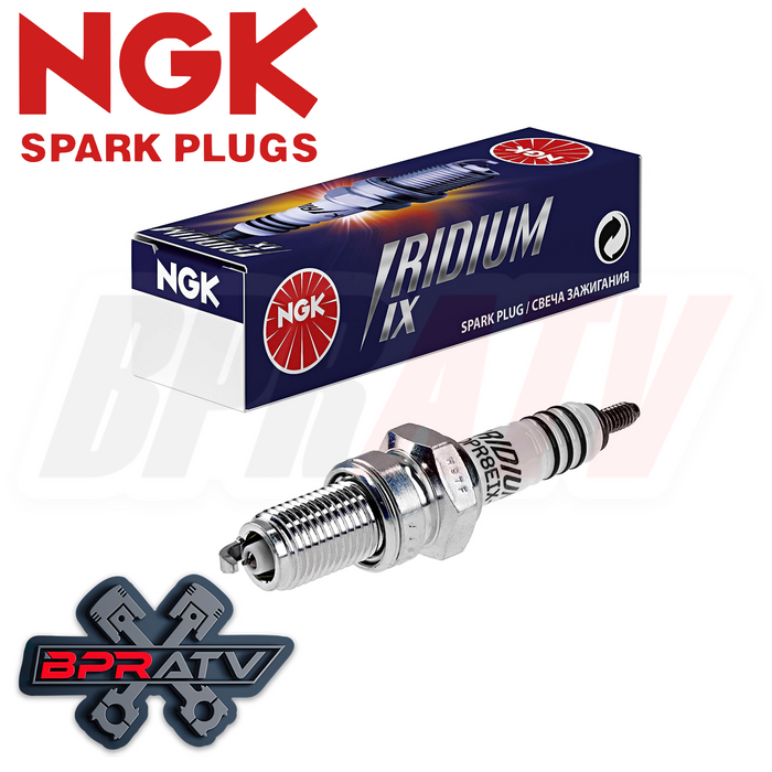 NGK Laser Iridium 5044 Spark Plugs BR8EIX Yamaha Banshee 350 Blaster 200 (Pair)