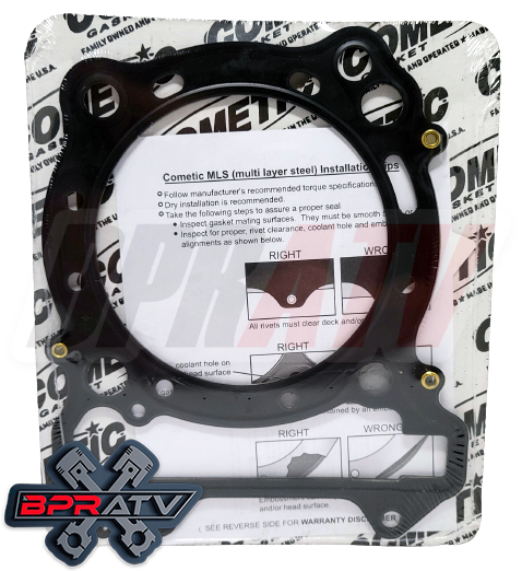 LTR450 LTR 450 98mm Cometic Head Gasket 474 Big Bore Coated Steel MADE IN USA