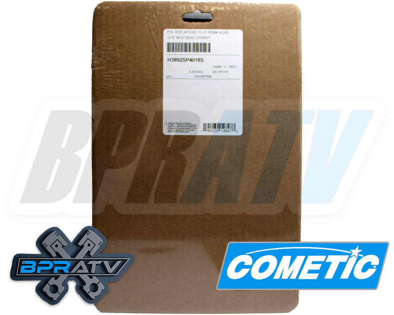 16-20 Polaris General 1000 XP Stock Bore Complete Gasket Kit COMETIC Head Gasket
